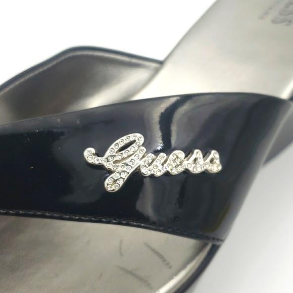 GUESS WEDGE FLIP FLOPS - Picture 6 of 14